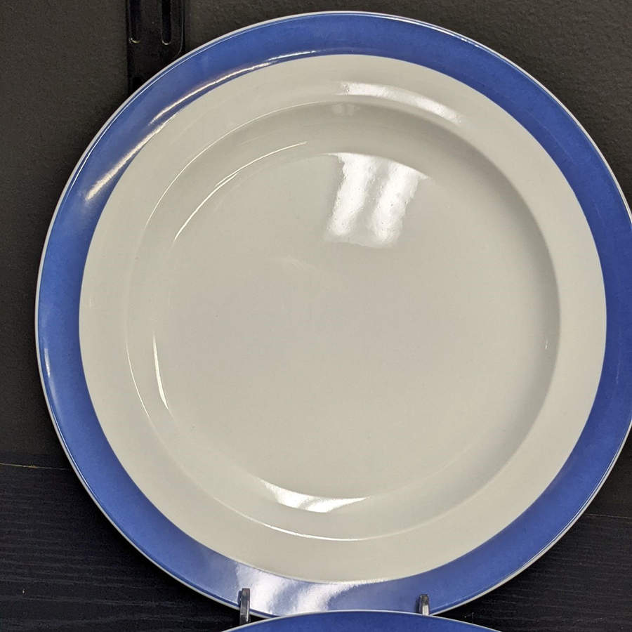 Bistro Blue Luncheon Plate by Corby Hall-1