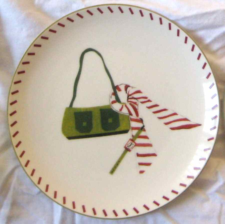 CLR58 Dessert/Pie Plate by The Cellar (China)-1
