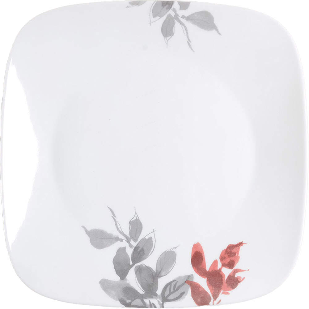 Kyoto Leaves Square Dinner Plate by Corning Corelle-1