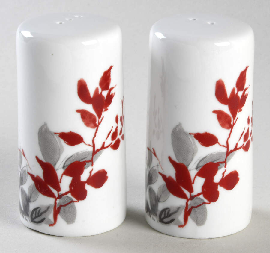 Kyoto Leaves Salt & Pepper Set by Corning Corelle-1