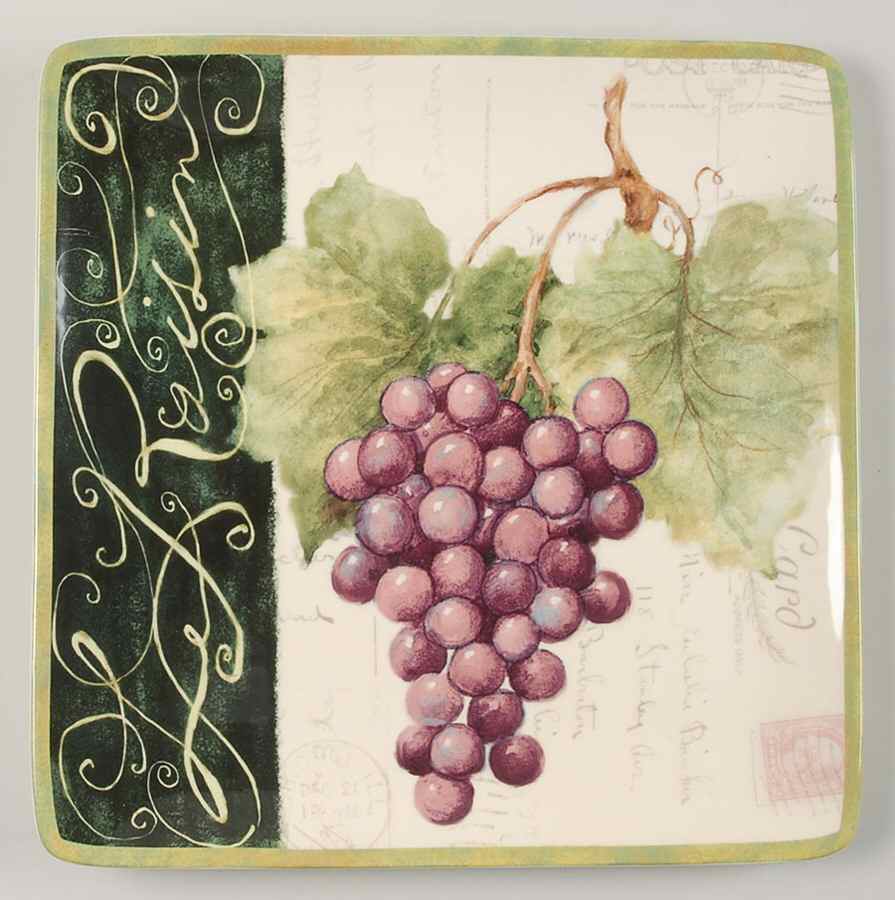 Parisian Fruit Dinner Plate by Certified International-1