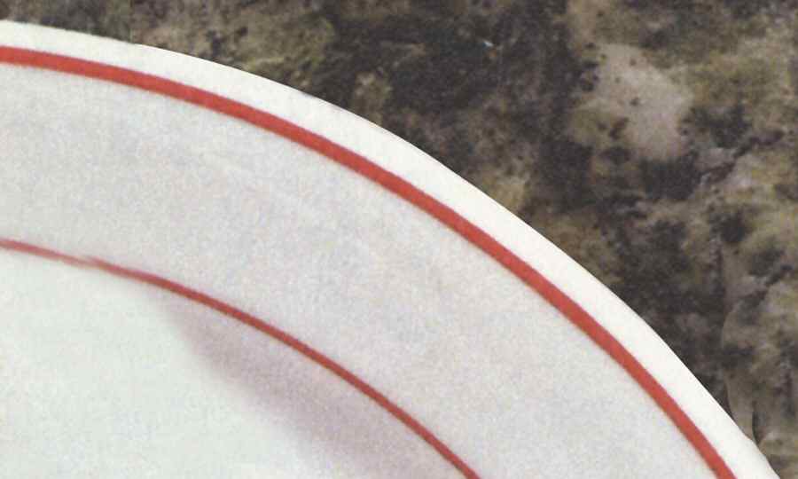 Classic Red Dinner Plate by Corning Corelle-1