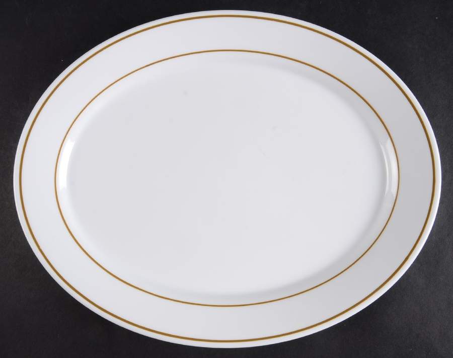 Triton 11" Oval Serving Platter by Corning Corelle-1