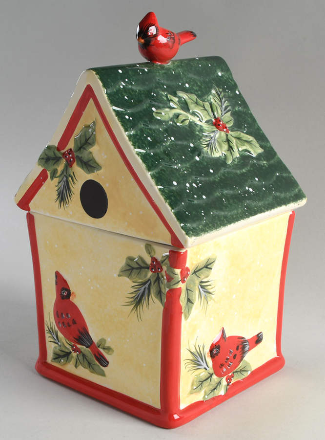 Winter Song Figural Cookie Jar & Lid by Certified International-1