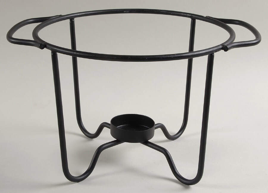 Winter Song Metal Warmer Stand for 1.5 Qt Round Casserole by Certified International-1