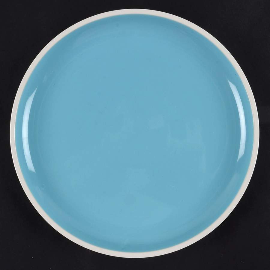 Max Pool Blue Dinner Plate by Crate & Barrel-1