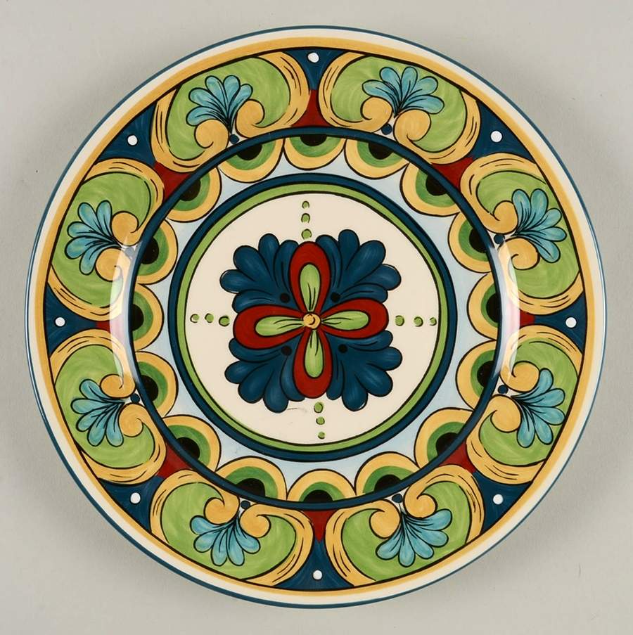 Pisa Salad Plate by Corsica Home-1