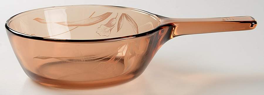 Visions Amber 1 Pint Open Saucepan by Corning Corelle-1