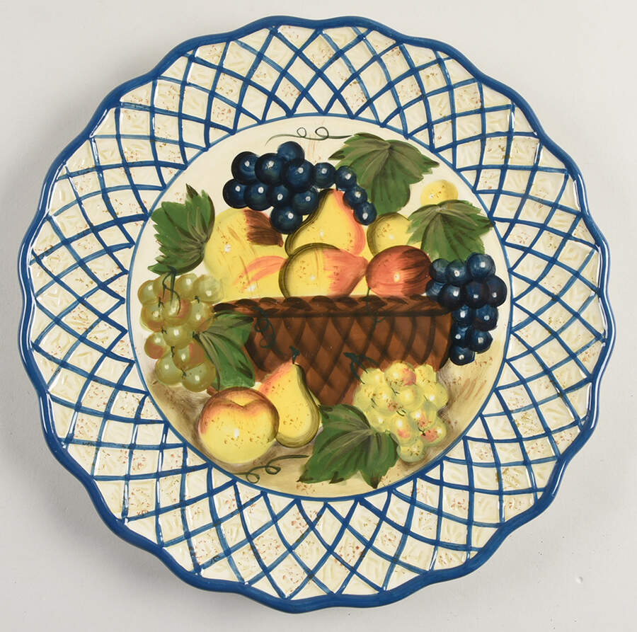 Studio Still Life Dinner Plate by Certified International-1