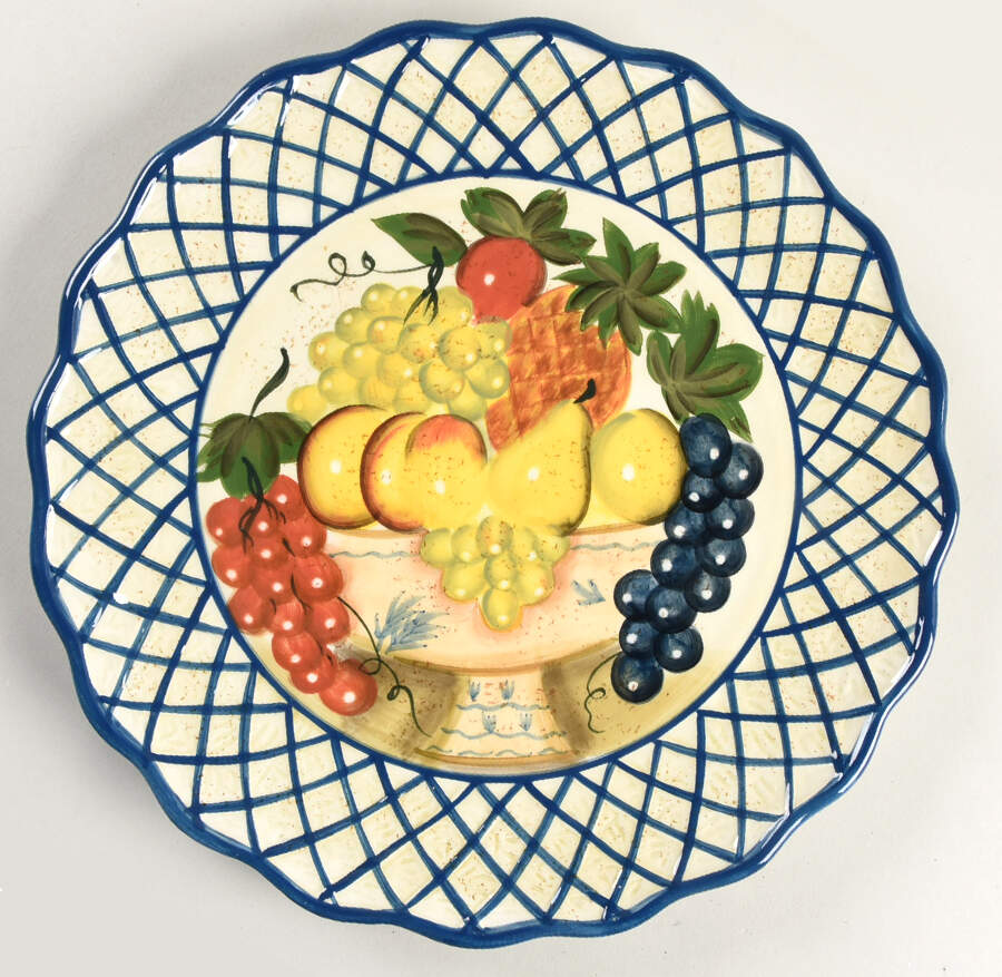 Studio Still Life Dinner Plate by Certified International-1