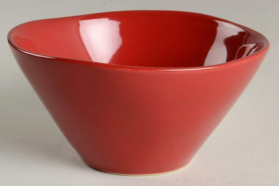 Marin Red Soup/Cereal Bowl by Crate & Barrel-1