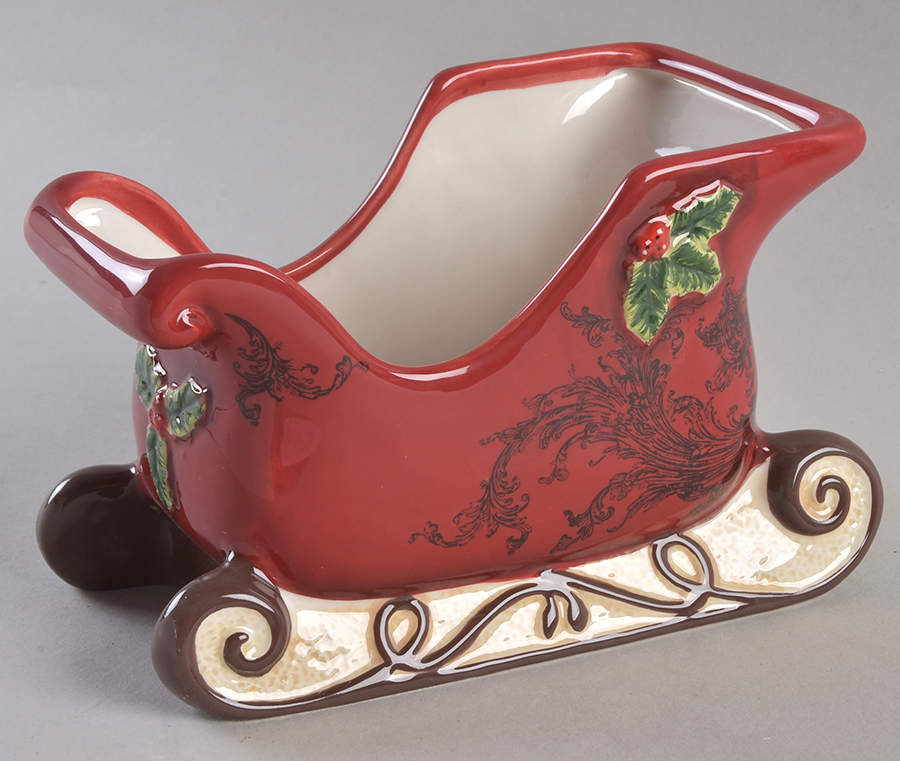 Winter Garden Figural Dip Bowl (Dip & Spreader) by Certified International-1