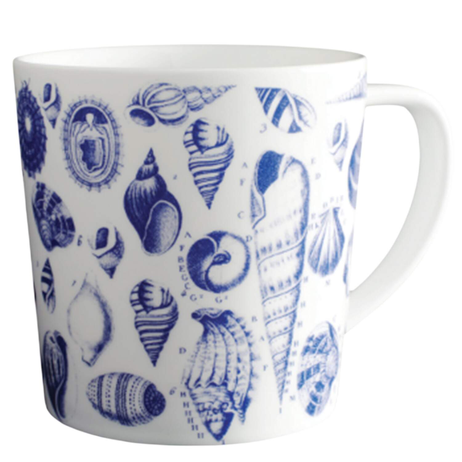 Shells (Blue) Mug by Caskata-1
