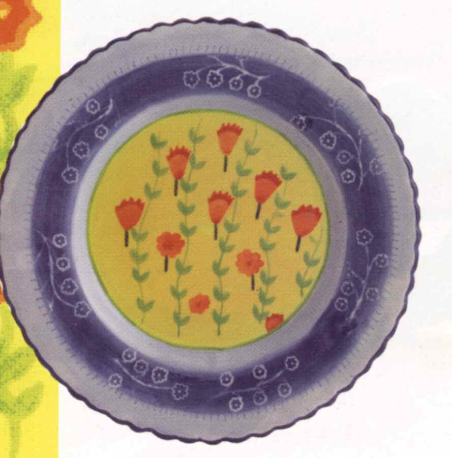 Sweet Life Salad/Dessert Plate by Cupcakes & Cartwheel-1