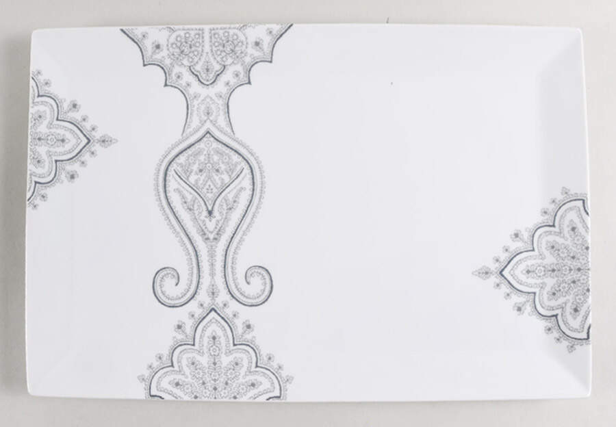 Henna 15" Rectangular Serving Platter by The Cellar (China)-1