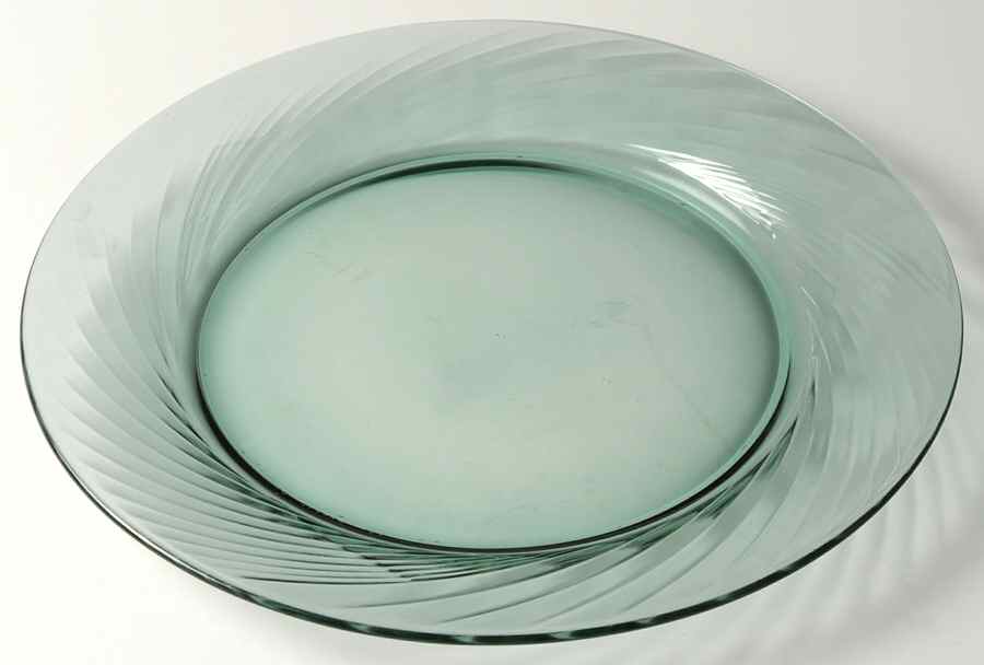 Festiva Green (Blue Green, Corelle) Service Plate (Charger) by Corning Corelle-1