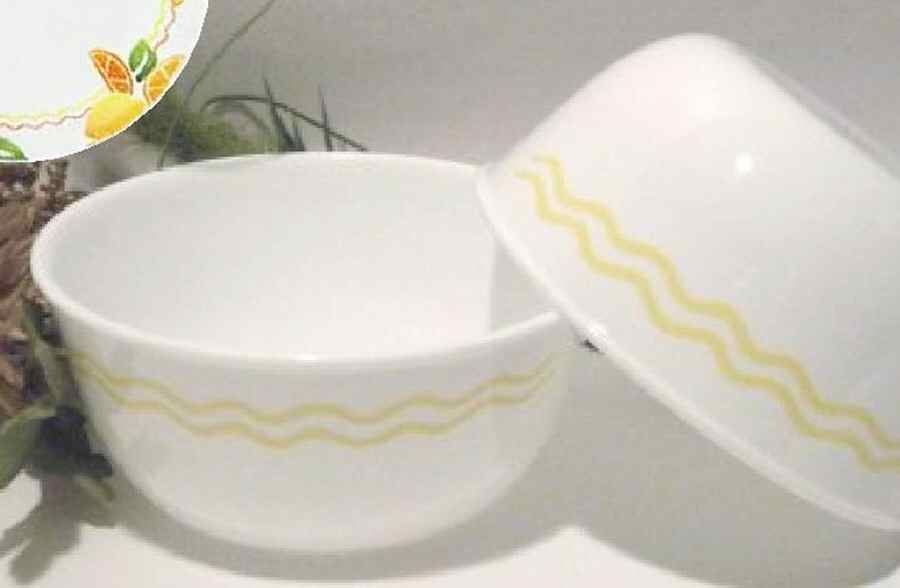 Oranges & Lemons Soup/Cereal Bowl by Corning Corelle-1