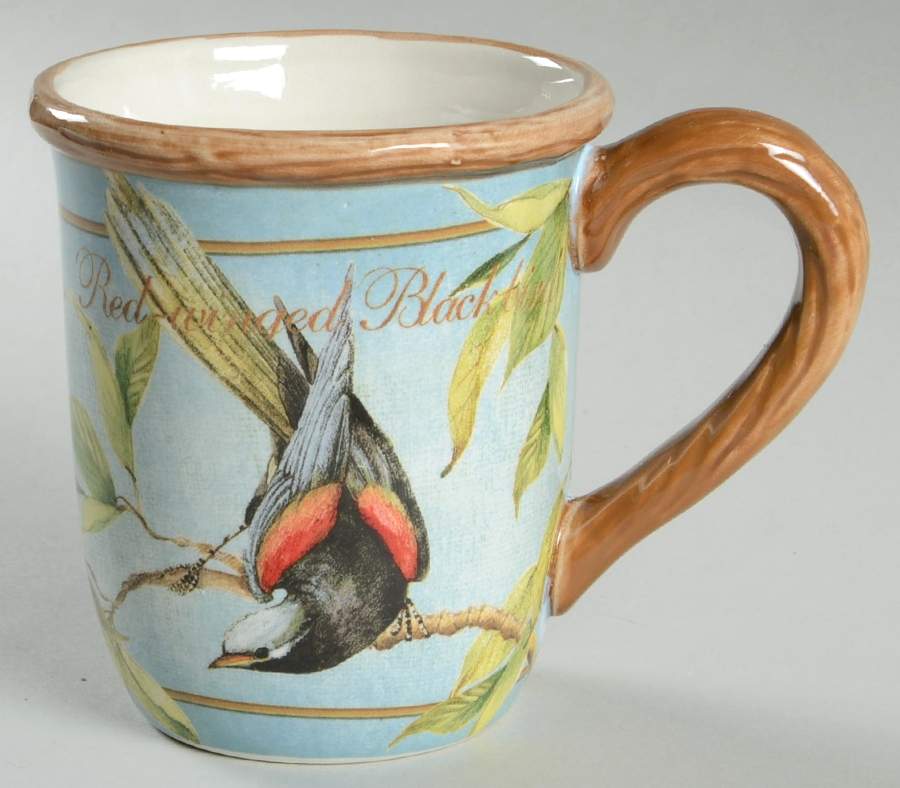 Botanical Birds Mug by Certified International-1