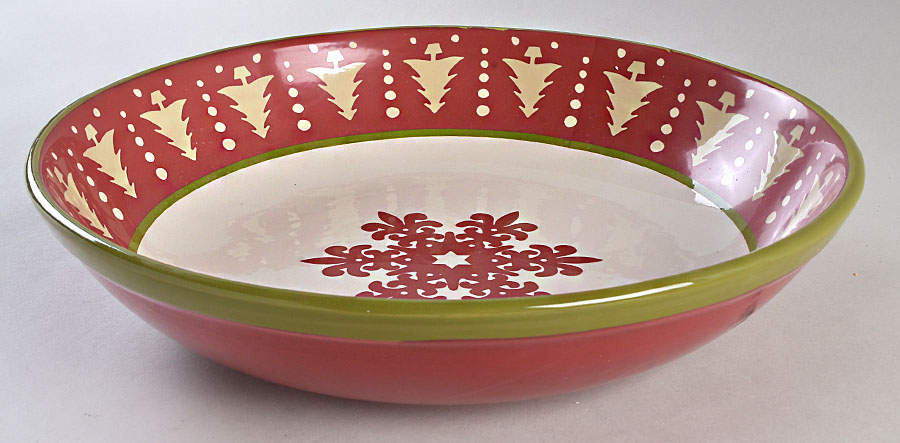Merry and Bright 13" Pasta Serving Bowl by Certified International-1