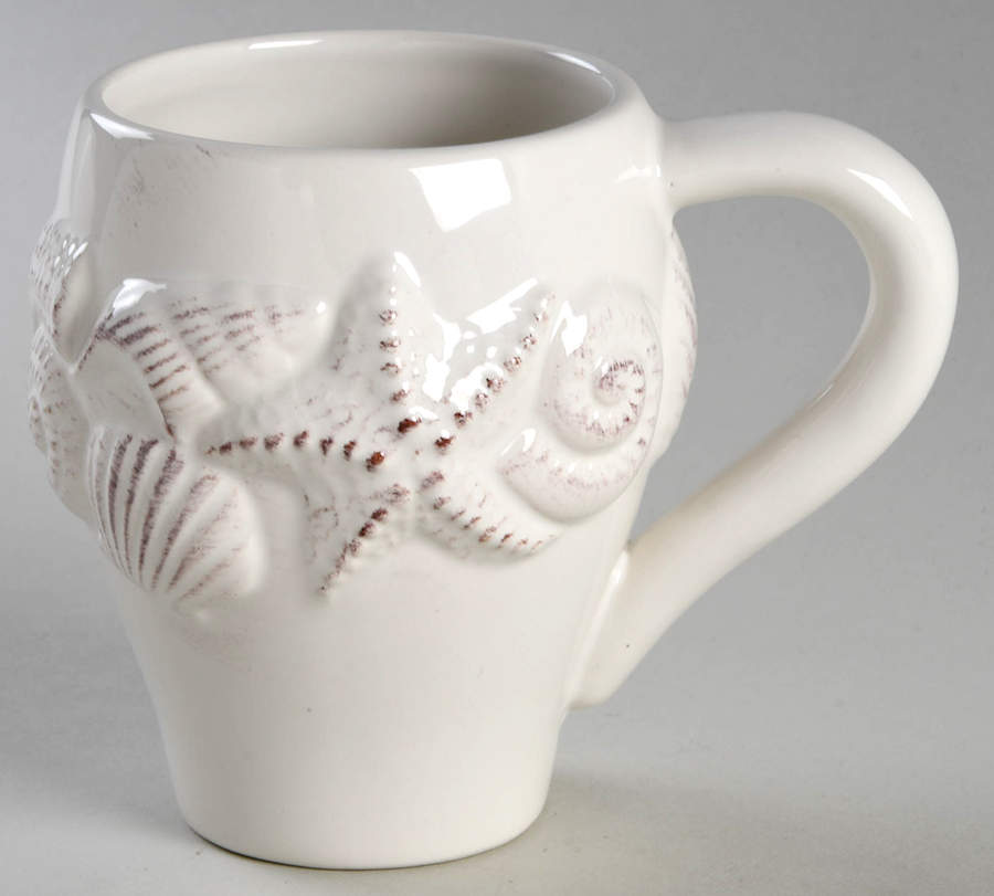 Shell Mug by Coastal Home-1
