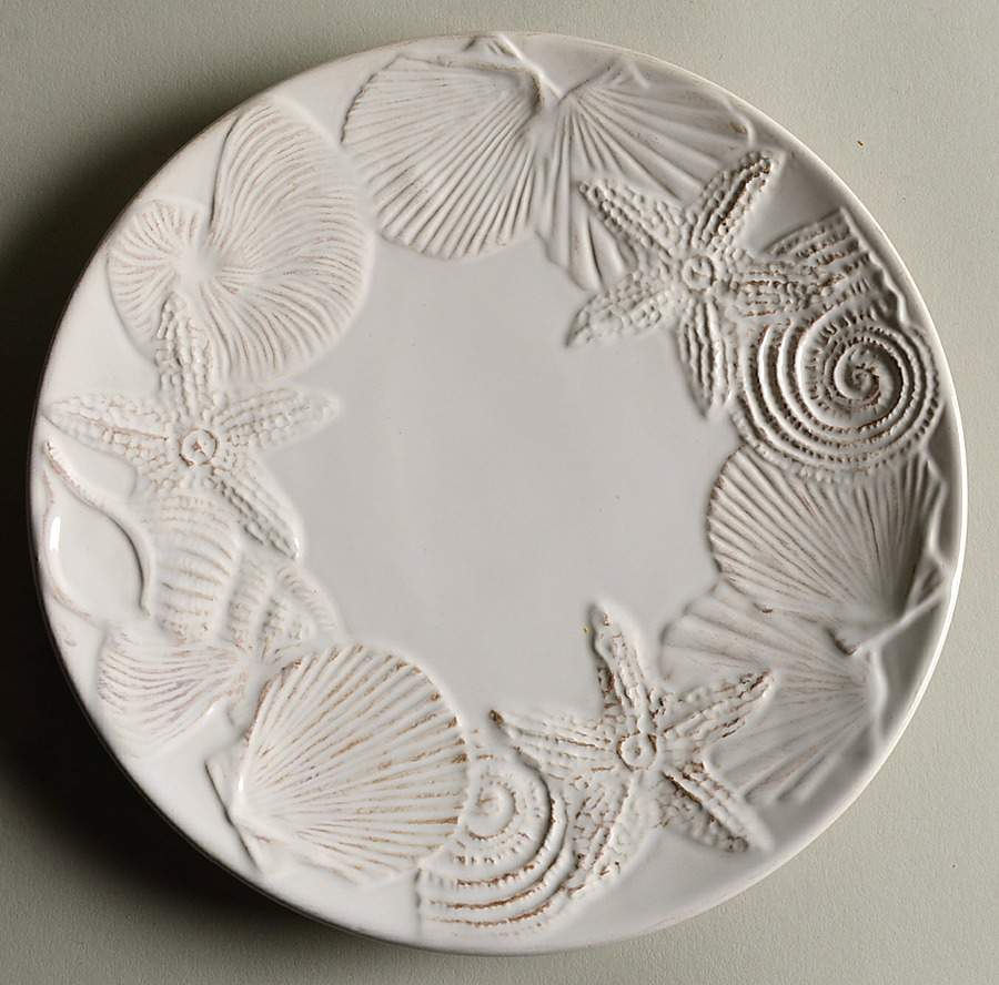 Shell Salad Plate by Coastal Home-1