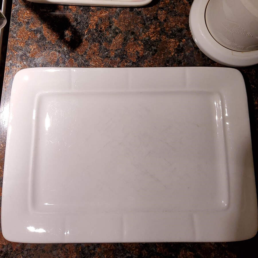 Rome 12" Rectangular Serving Platter by Carmona New York & Co-1