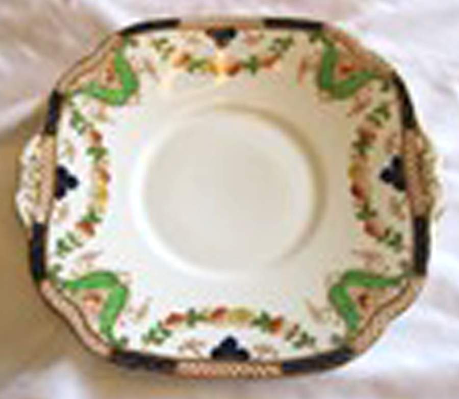 6853 Square Handled Cake Plate by Collingwoods-1