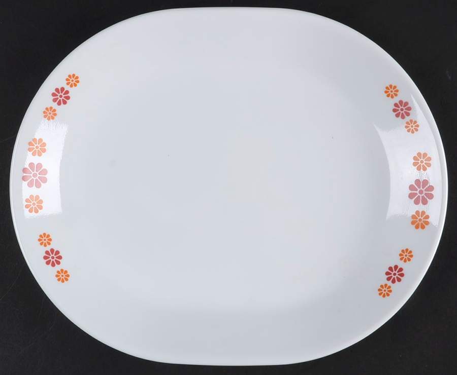 Sunshine (Corelle) 12" Oval Serving Platter by Corning Corelle-1