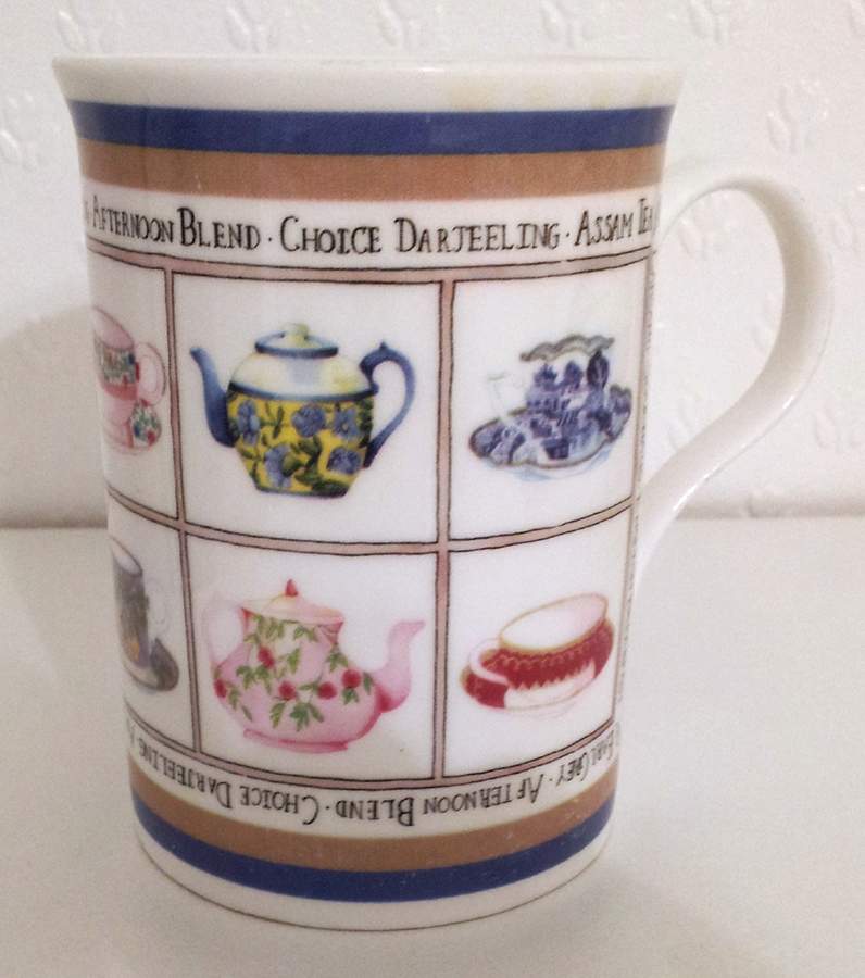 Time for Tea Mug by Cloverleaf (England)-1