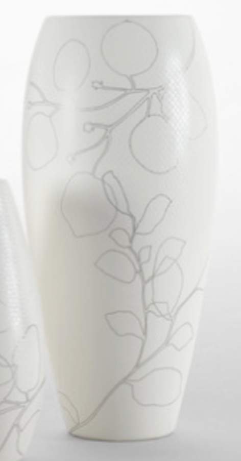 Metallic Flowers Vase by Calvin Klein-1
