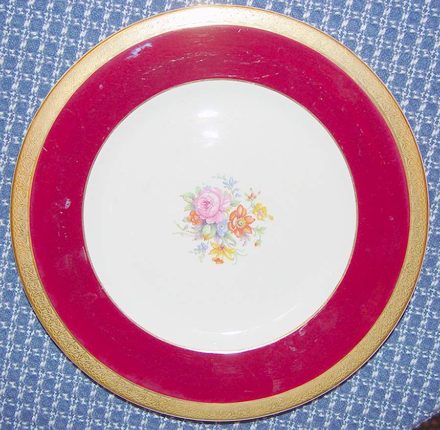 4937 Dinner Plate by Crown Ducal-1