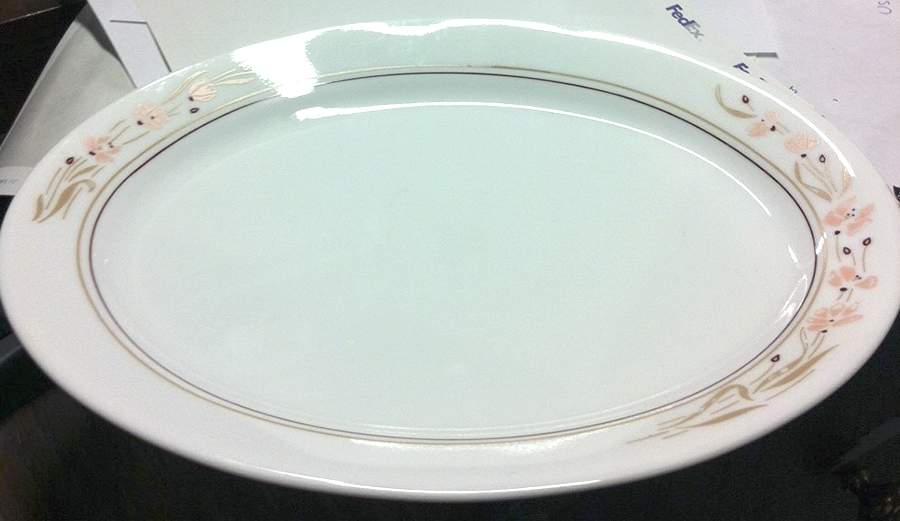 COR223 14" Oval Serving Platter by Corning Corelle-1