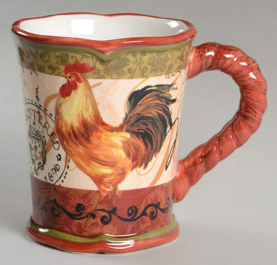 Tuscan Rooster Mug by Certified International-1