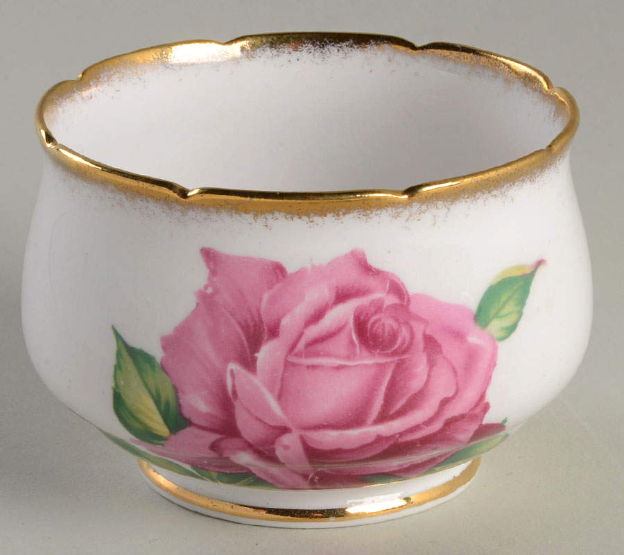 Tudor Rose Open Sugar Bowl by Collingwoods-1