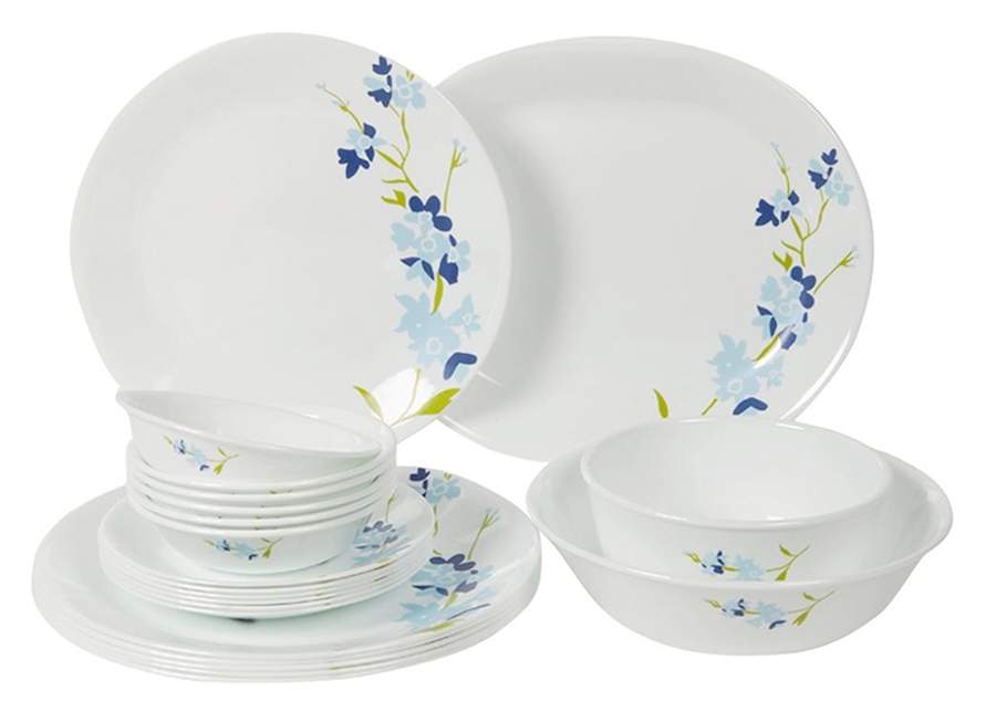 Blossom Blue (Corelle) Dinner Plate by Corning Corelle-1