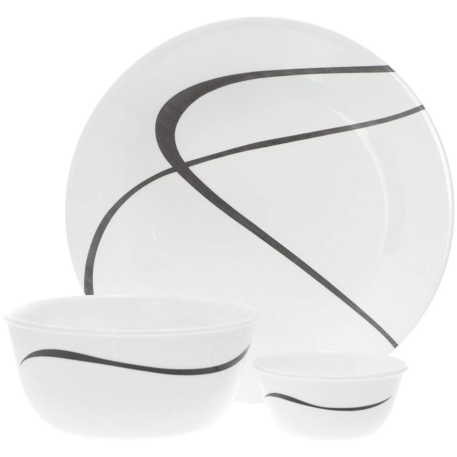 Twists and Turns (Corelle) Dinner Plate by Corning Corelle-1