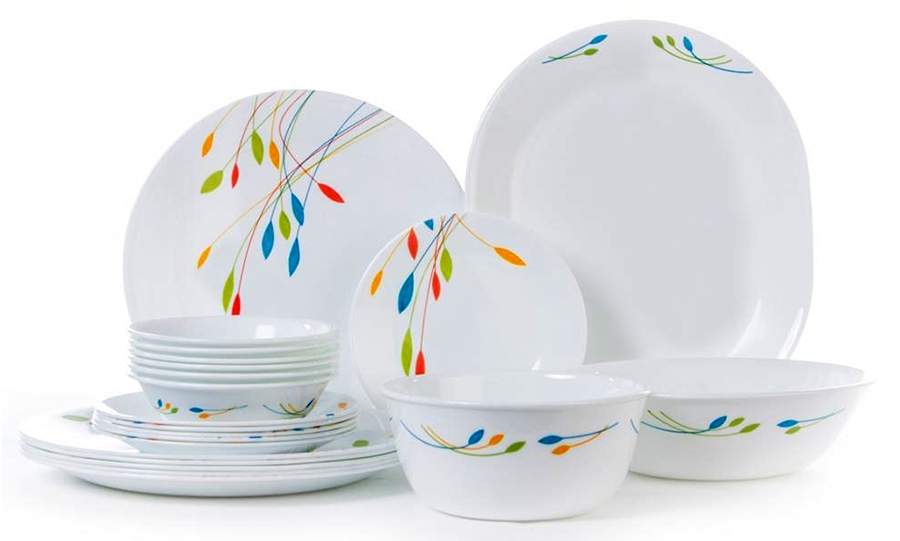 Rainbow (Corelle) Dinner Plate by Corning Corelle-1