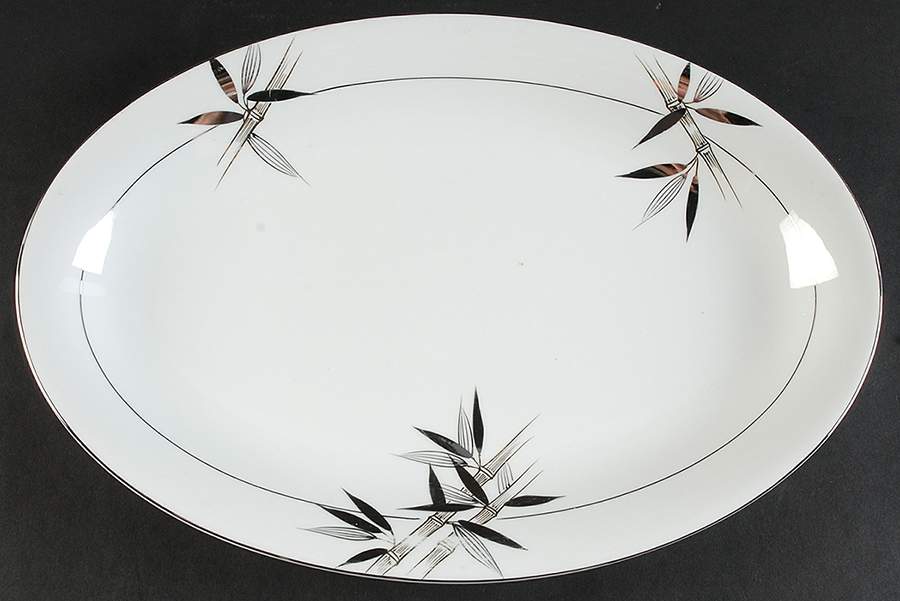 571 (Verge) 16" Oval Serving Platter by CBC China Japan-1