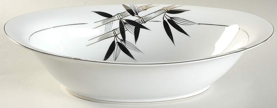 571 (Verge) 10" Oval Vegetable Bowl by CBC China Japan-1