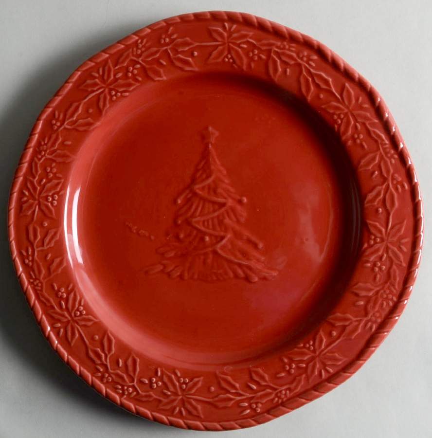 Boughs of Holly Dinner Plate by Canterbury Potteries-1