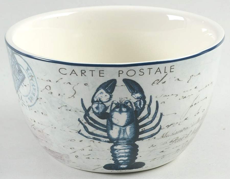 Coastal Postcards Individual Ice Cream Dish by Certified International-1
