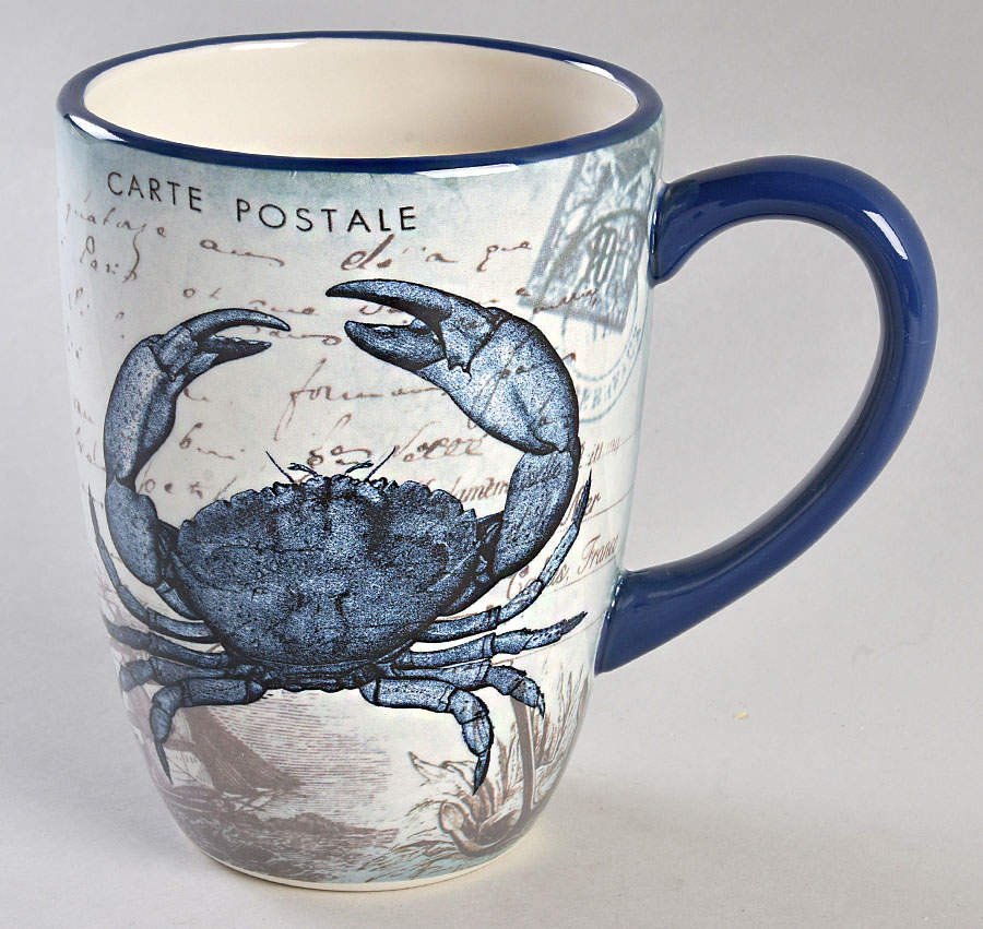 Coastal Postcards Mug by Certified International-1