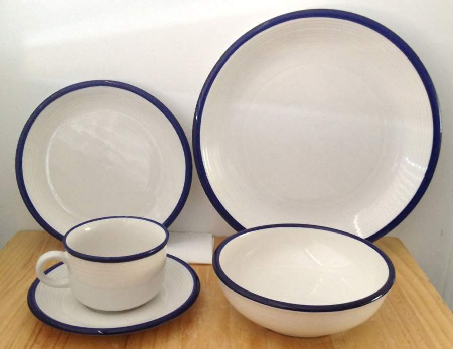 Rio Blue Dinner Plate by Century China-1