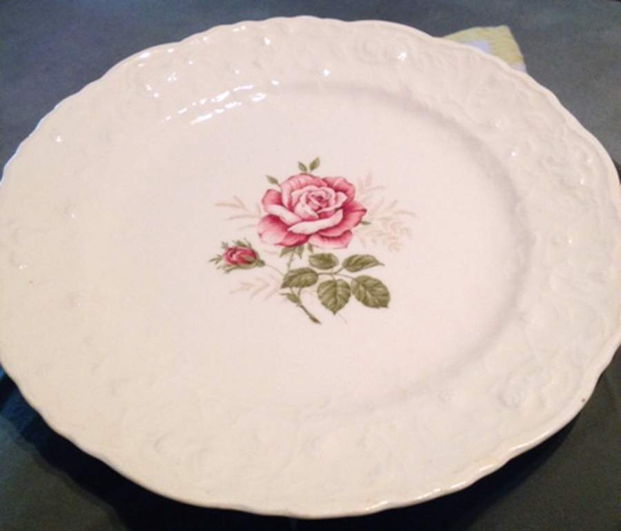 Blush Pink Dinner Plate by Canonsburg-1