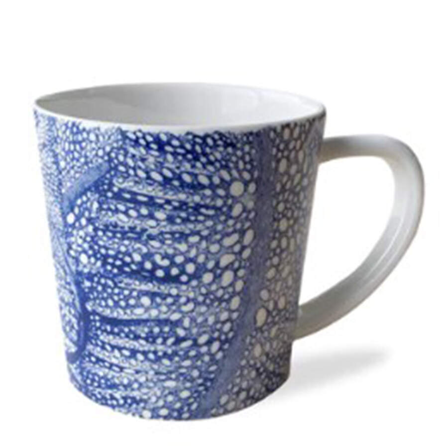 Sea Fan Blue Mug by Caskata-1