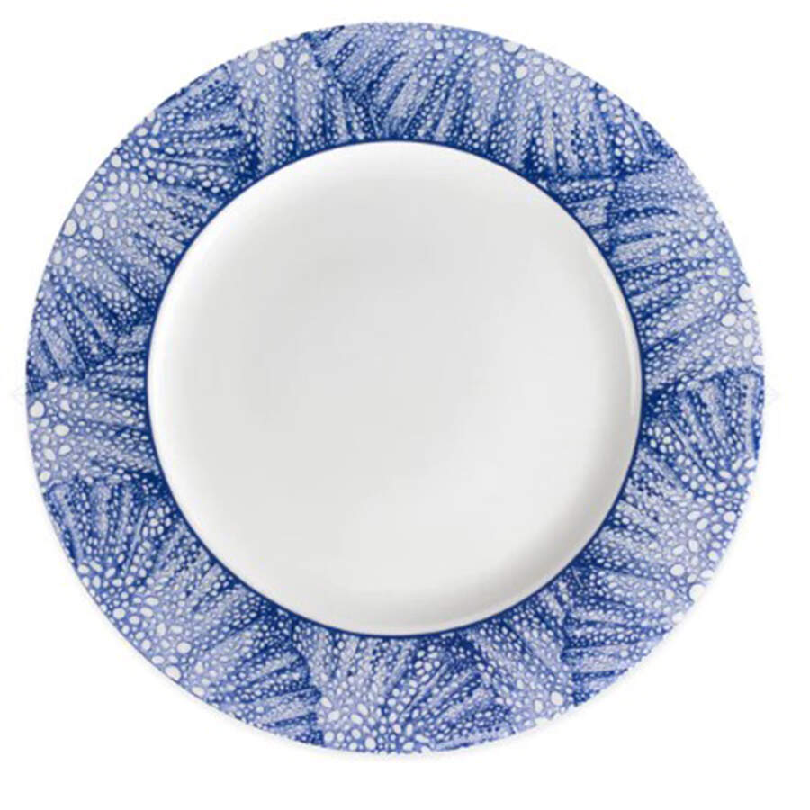Sea Fan Blue Dinner Plate by Caskata-1
