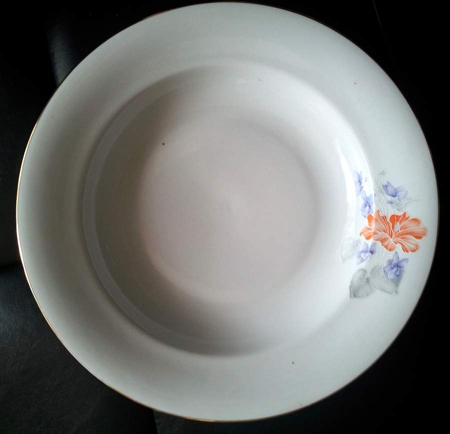 CWM11 Rim Soup Bowl by Crown Regent (Romania)-1
