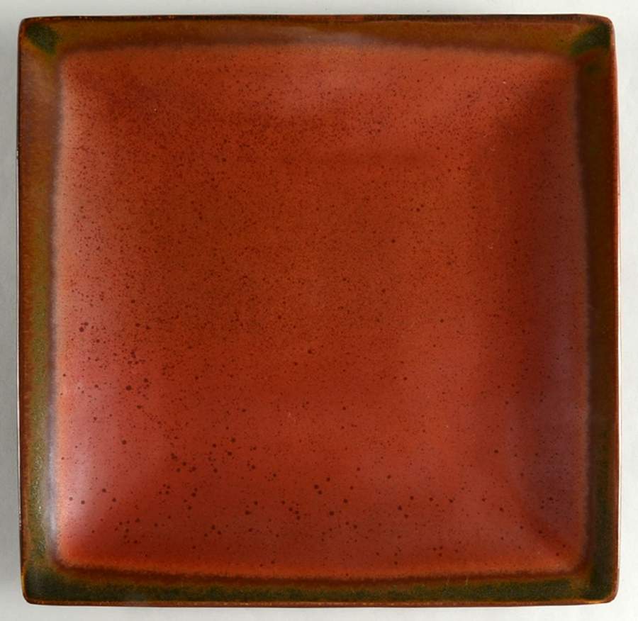 Reactive Rust Dinner Plate by The Cellar (China)-1