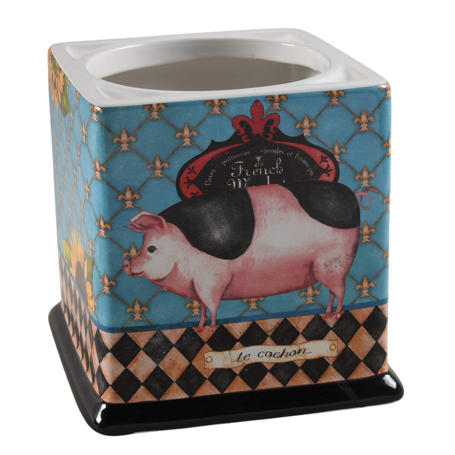 French Barnyard Medium Canister No Lid by Certified International-1