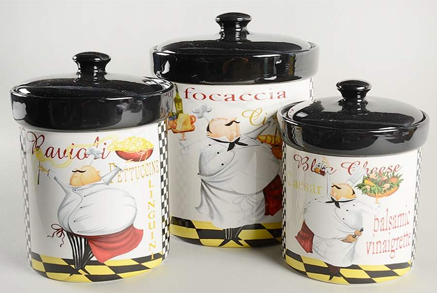 Chef's Special (3 Piece) Canister Set (Box Set) by Certified International-1